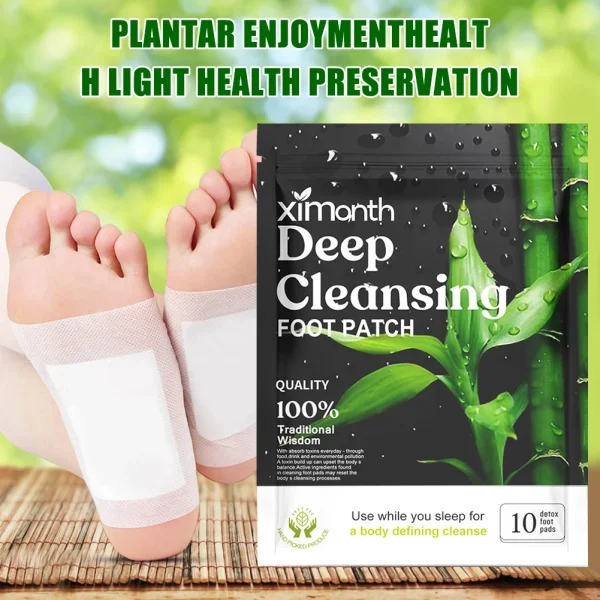 Natural Herbal Detox Foot Patches 10-50PCS