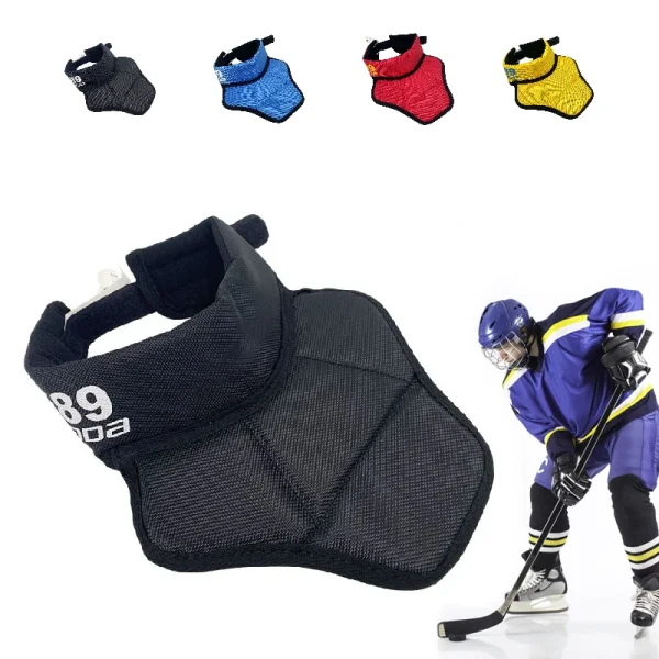 Ice Hockey Neck Guard and Throat Protector