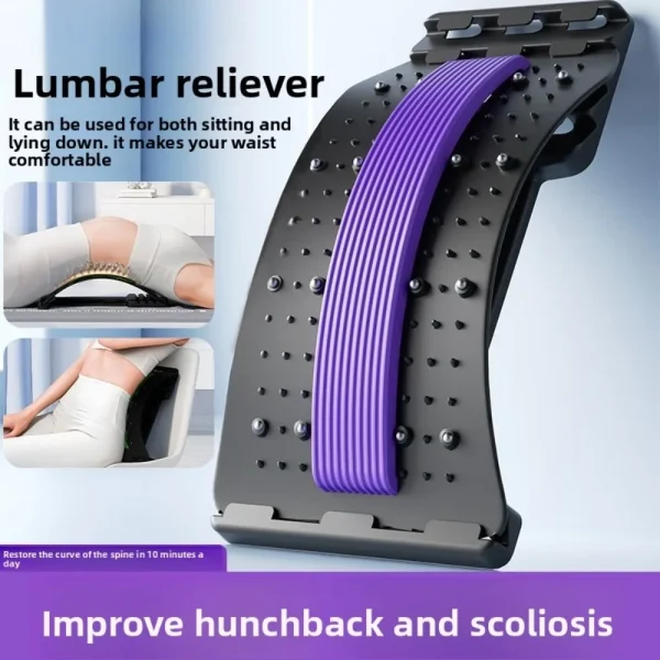 Back Stretch Lumbar Support Spine Pain Relief