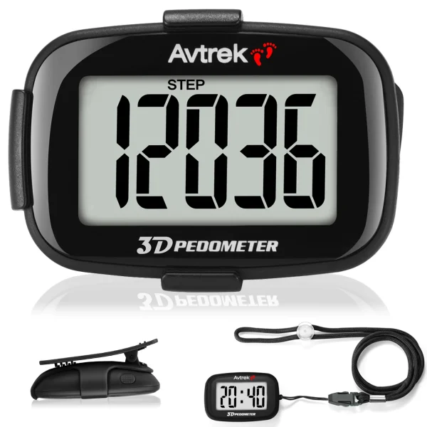 Mini Step Counter 3D Pedometer 
Digital Pocket Watch Clock for Outdoor Sport Fitness 
Running Walking Step Tracker